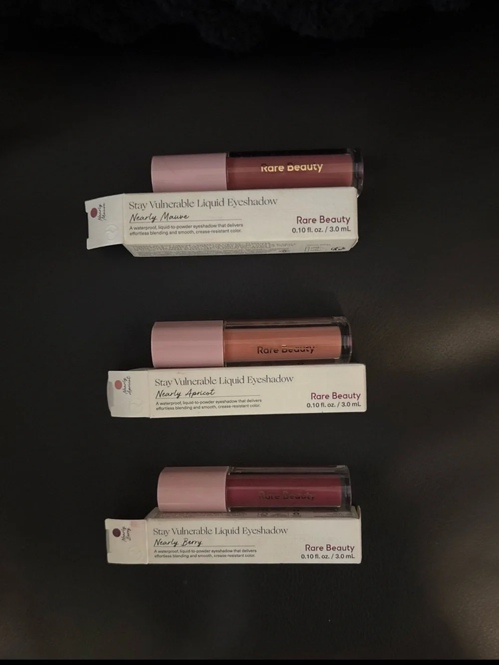 RARE Beauty Stay Vulnerable Liquid Eyeshadow Bundle